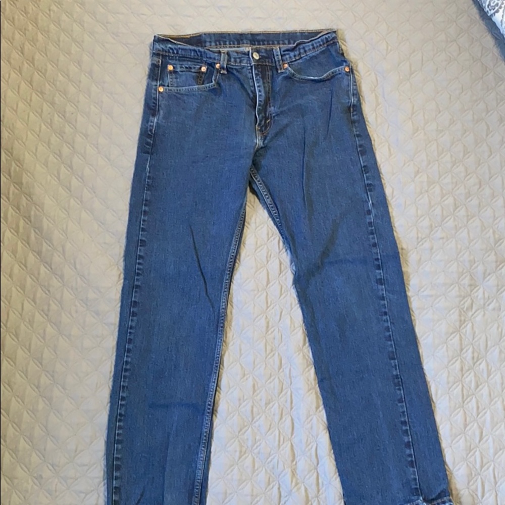 Men’s Levi 505 denim jeans size W 32 L 32